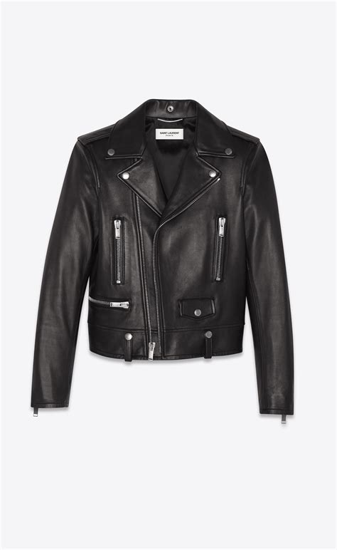 ysl mens motorcycle jacket|yves saint laurent men suit.